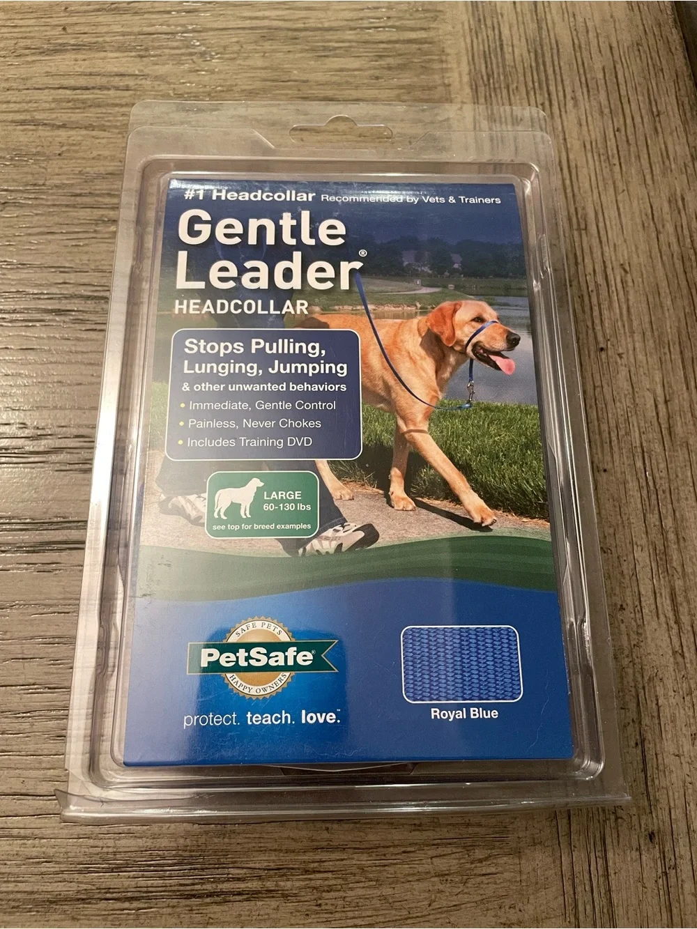 Pet Safe gentle leader head collar, new in packaging, L (60-130lbs)